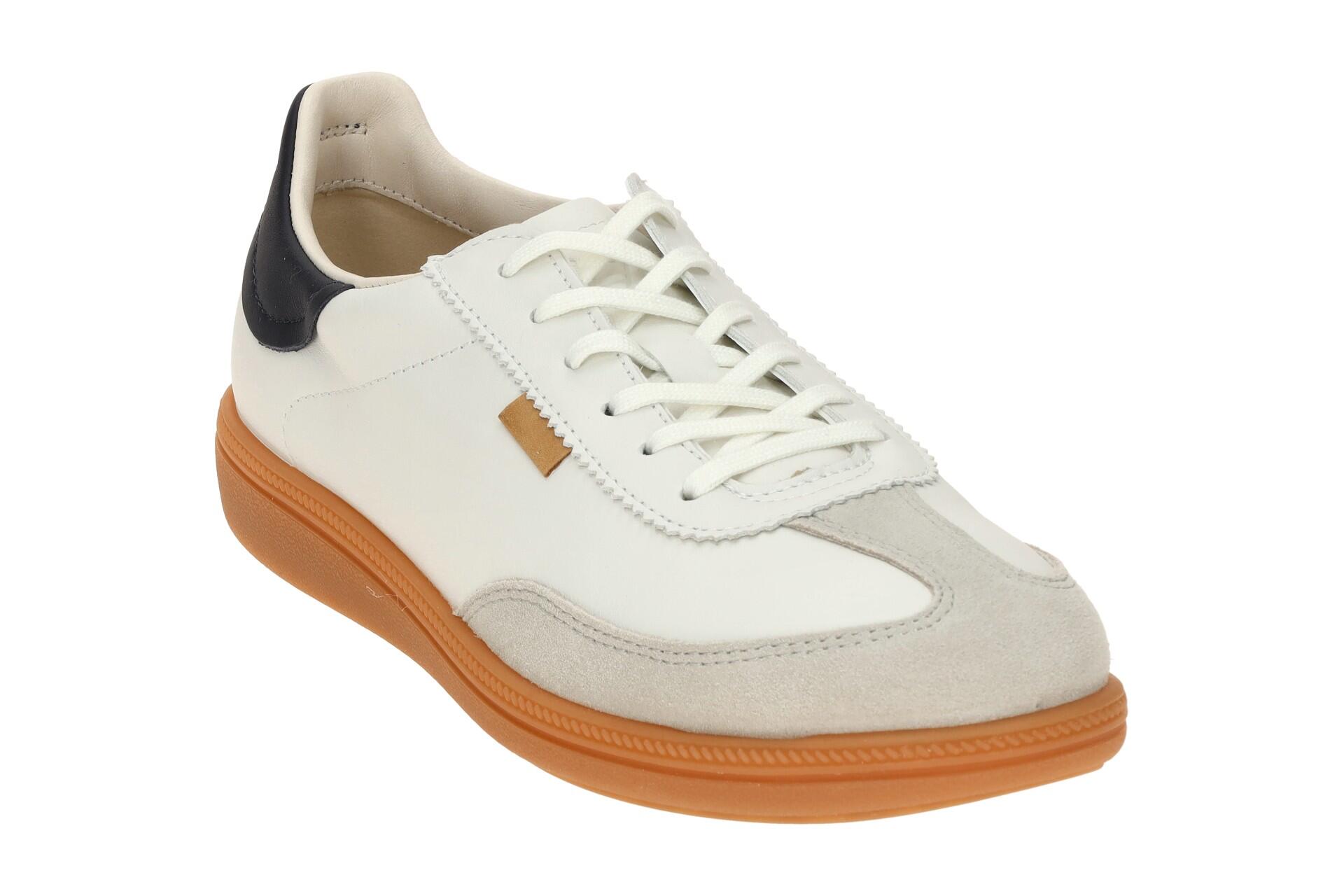 Ecco Soft 11 Sneakers Damen Schuhe weiß grau 235813 3/7
