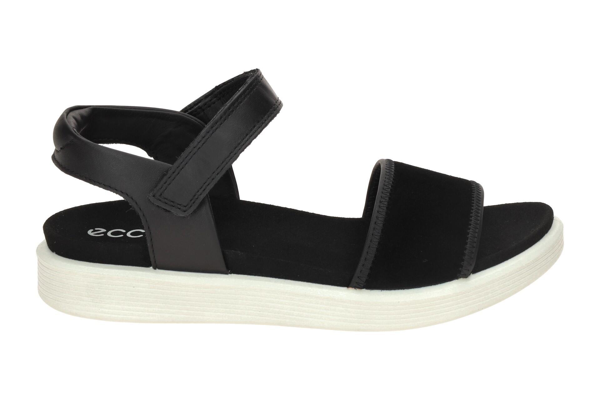 Ecco Soft Sandalen schwarz Riemen 238823 2/7