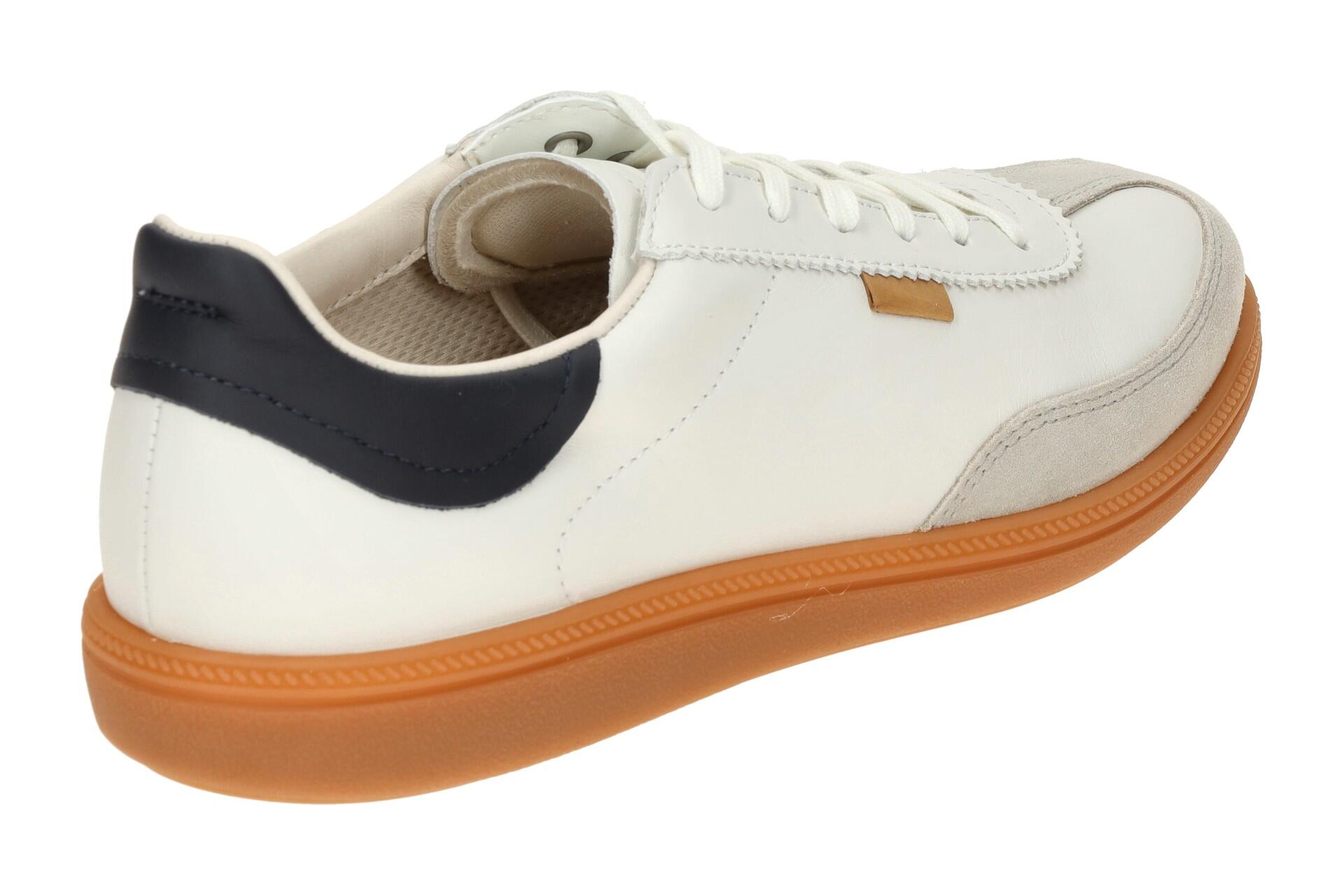 Ecco Soft 11 Sneakers Damen Schuhe weiß grau 235813 4/7