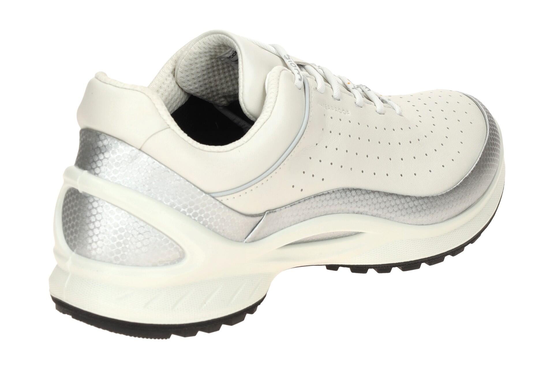 ecco Biom Energi Schuhe weiß silber Damen Sneaker Waterproof 4/7