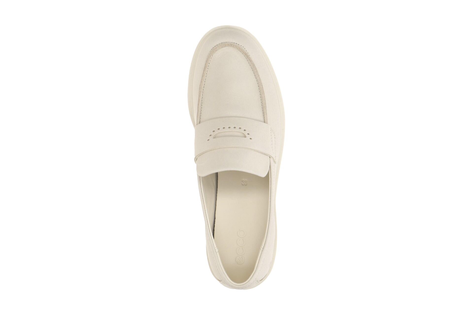 Ecco Metropole Vienna Schuhe beige Loafer 231333 6/7