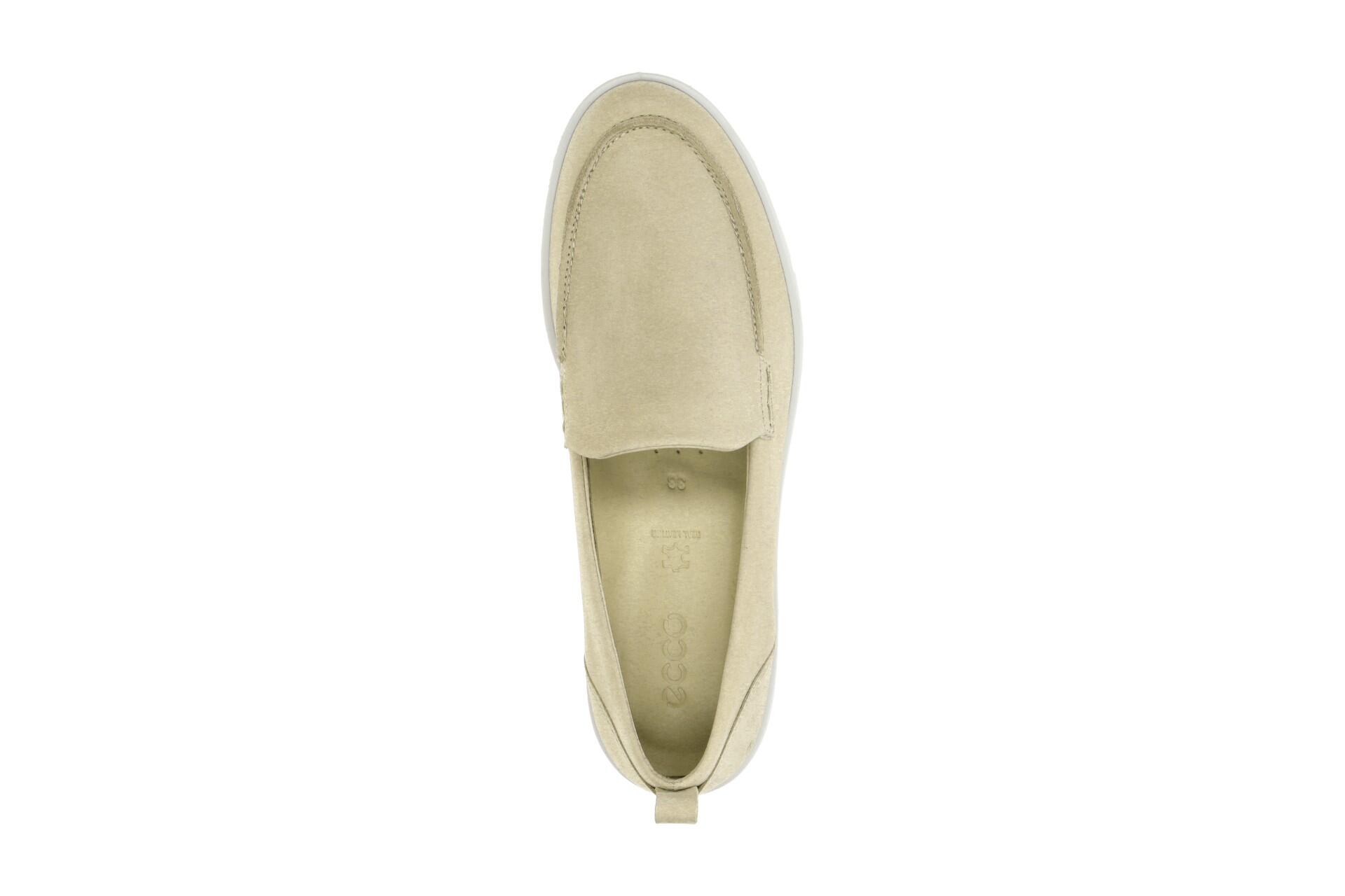 Ecco Bella Slipper Schuhe beige sand Mokassin 280413 6/7