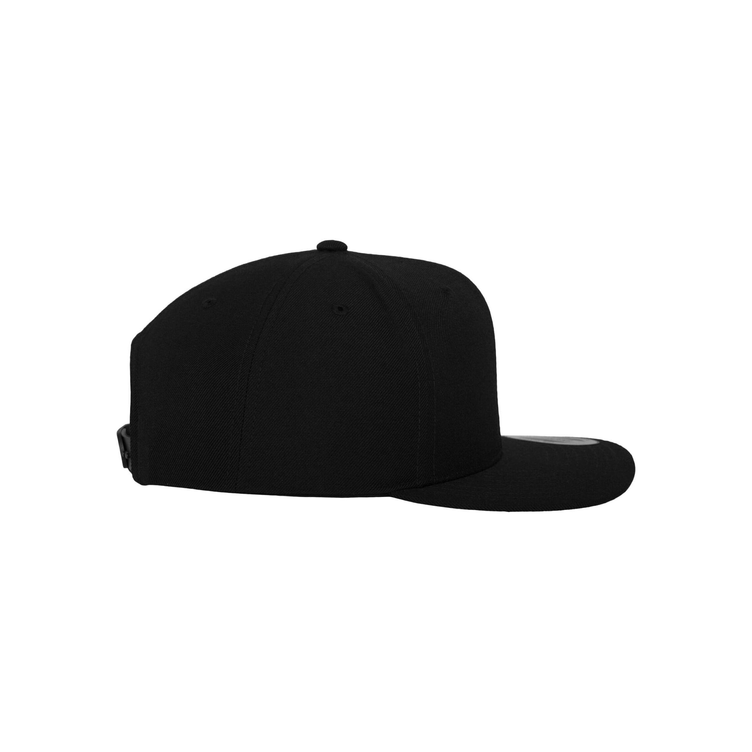 "Classic" Snapback Mütze für HerrenDamen Unisex Damen und Herren Schwarz/Schwarz 4/4