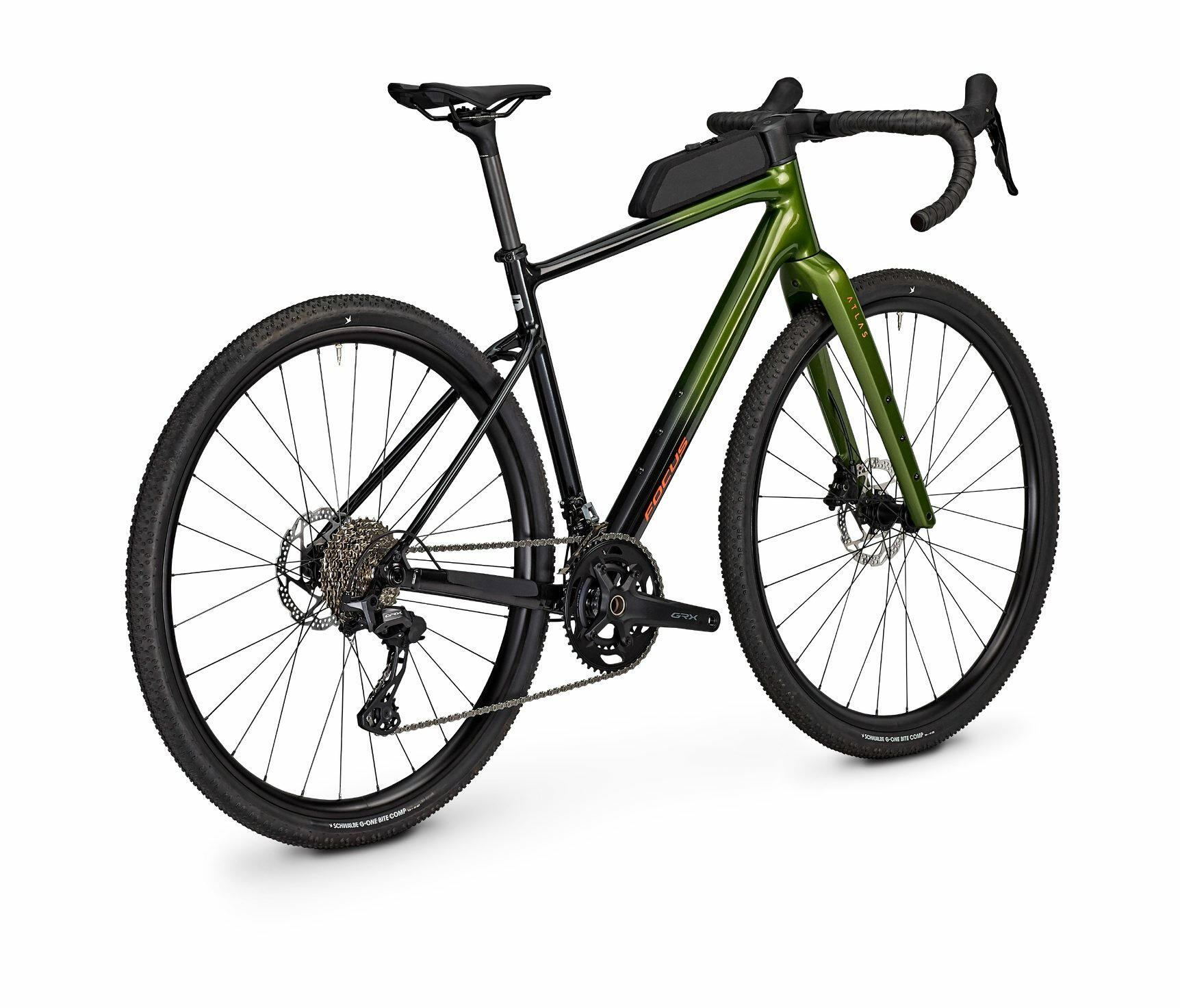 ATLAS 6.9 Gravelbikes & Cyclocross Bikes in Sprucegreen/Diamondblack 2/4