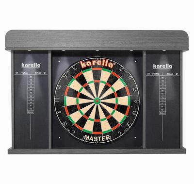 Dartkast – arena-kast voor dartborden incl. verlichting