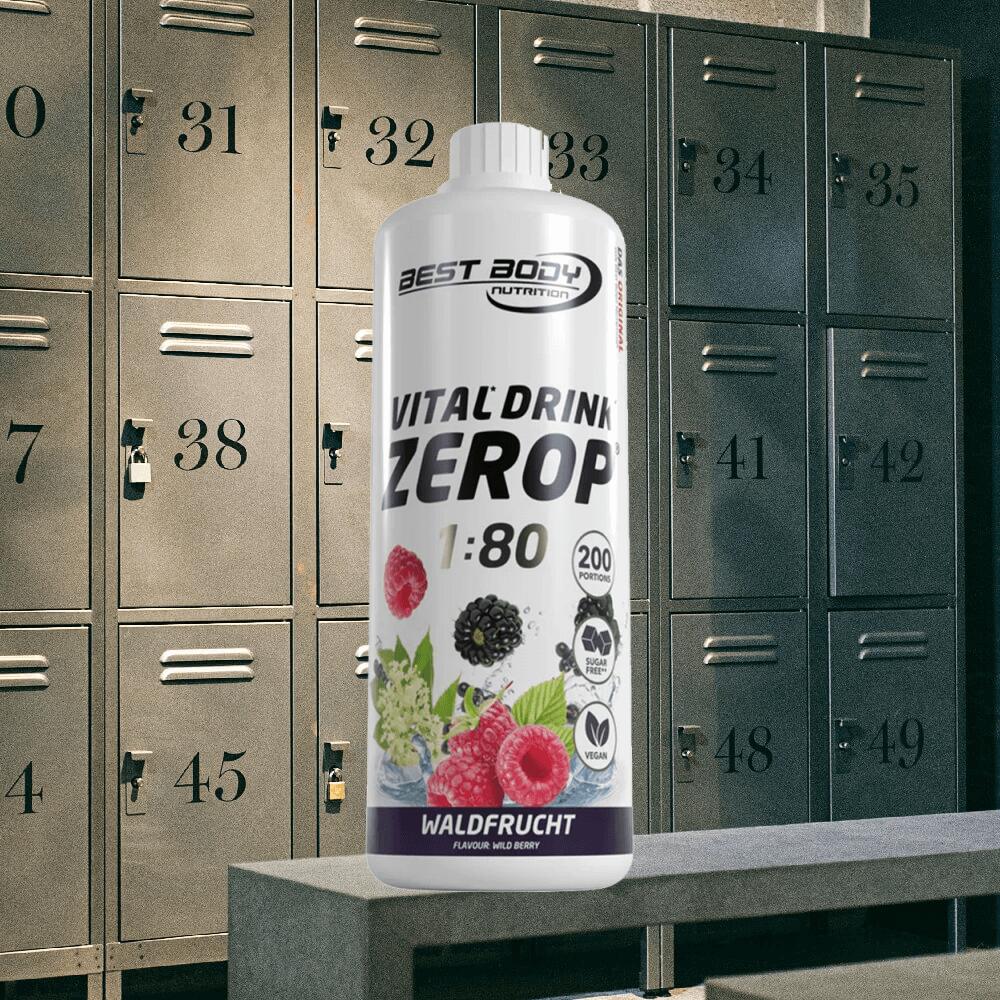 Best Body Nutrition Vital Drink Zerop (1000ml) Forest Fruit - Intra 2/3