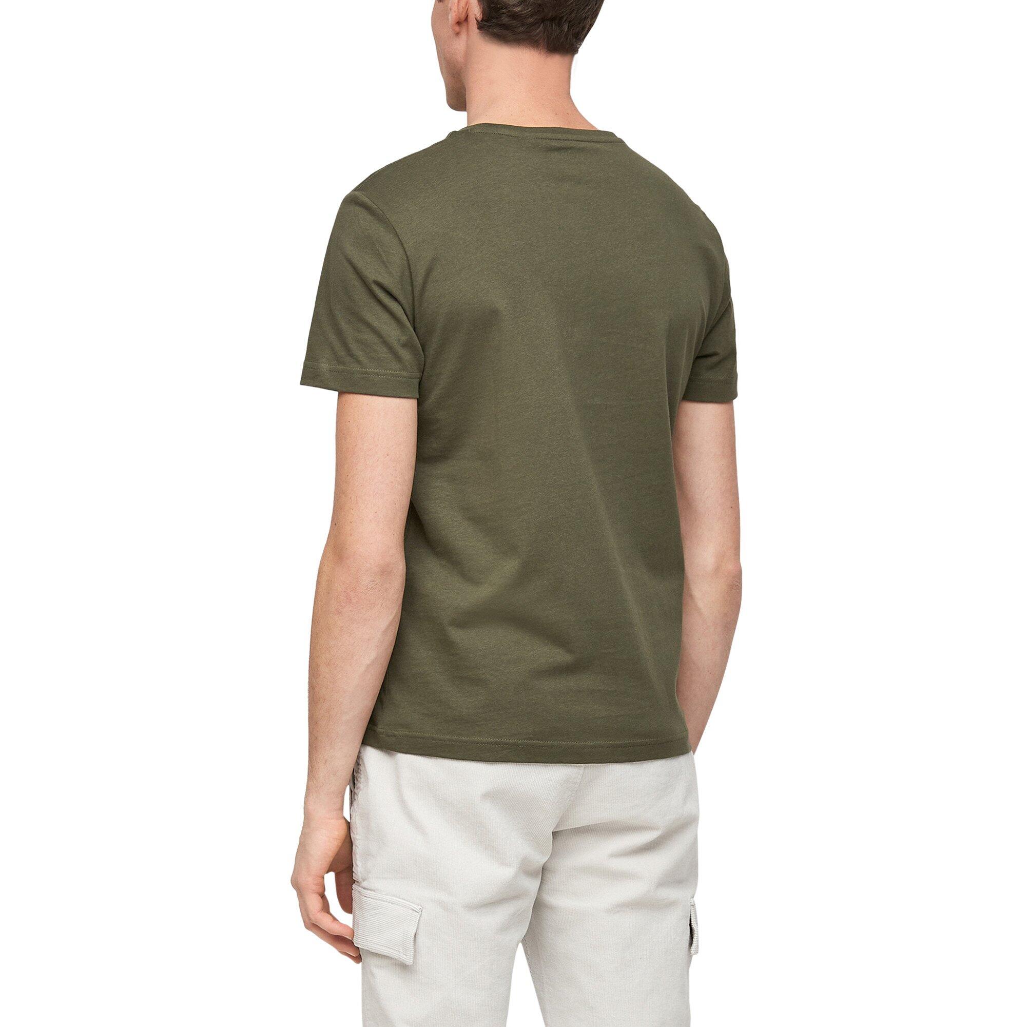 T-Shirt Herren 4er Pack Bequem sitzend-Basic T-Shirt 4/5