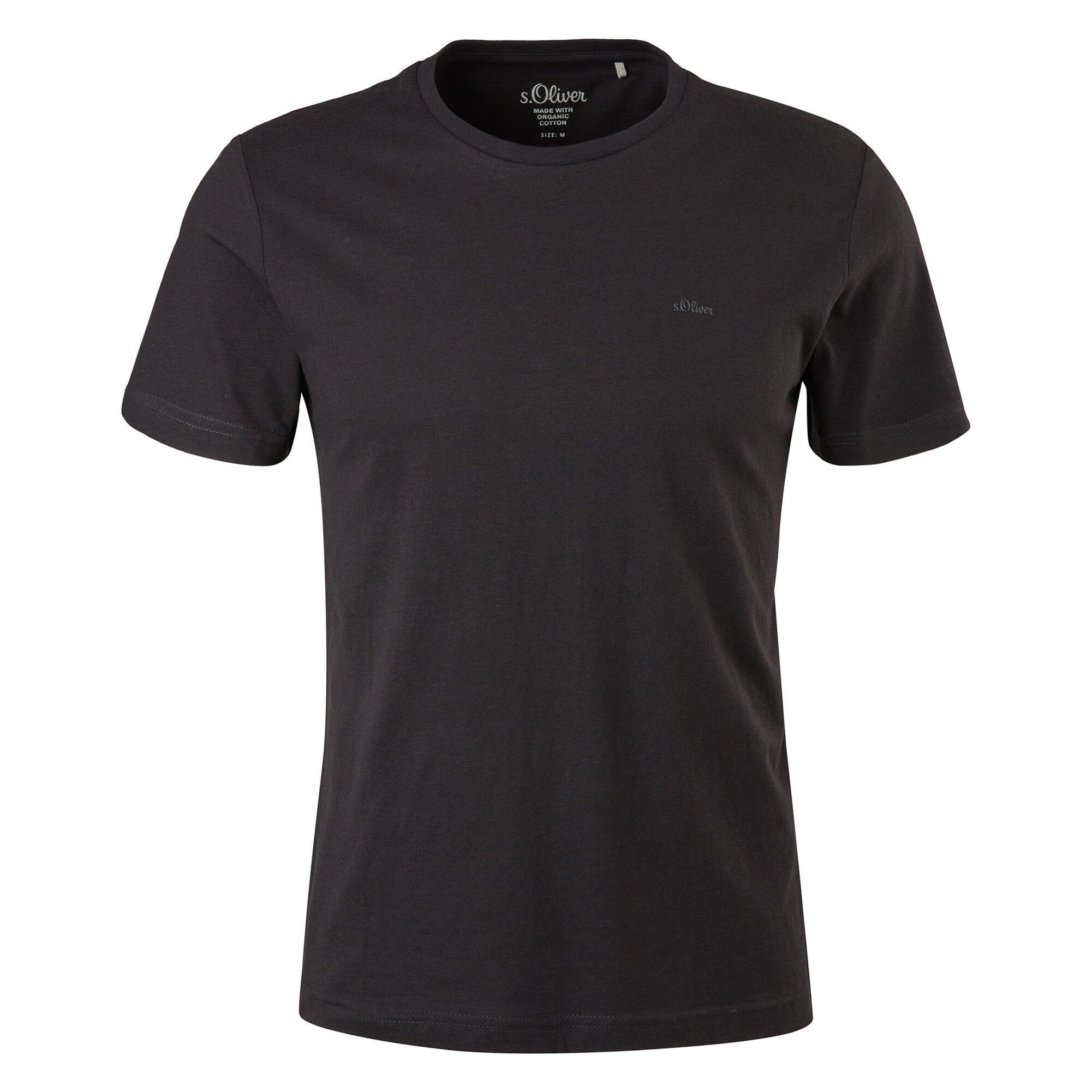 T-Shirt Herren 4er Pack Bequem sitzend-Basic T-Shirt 2/5