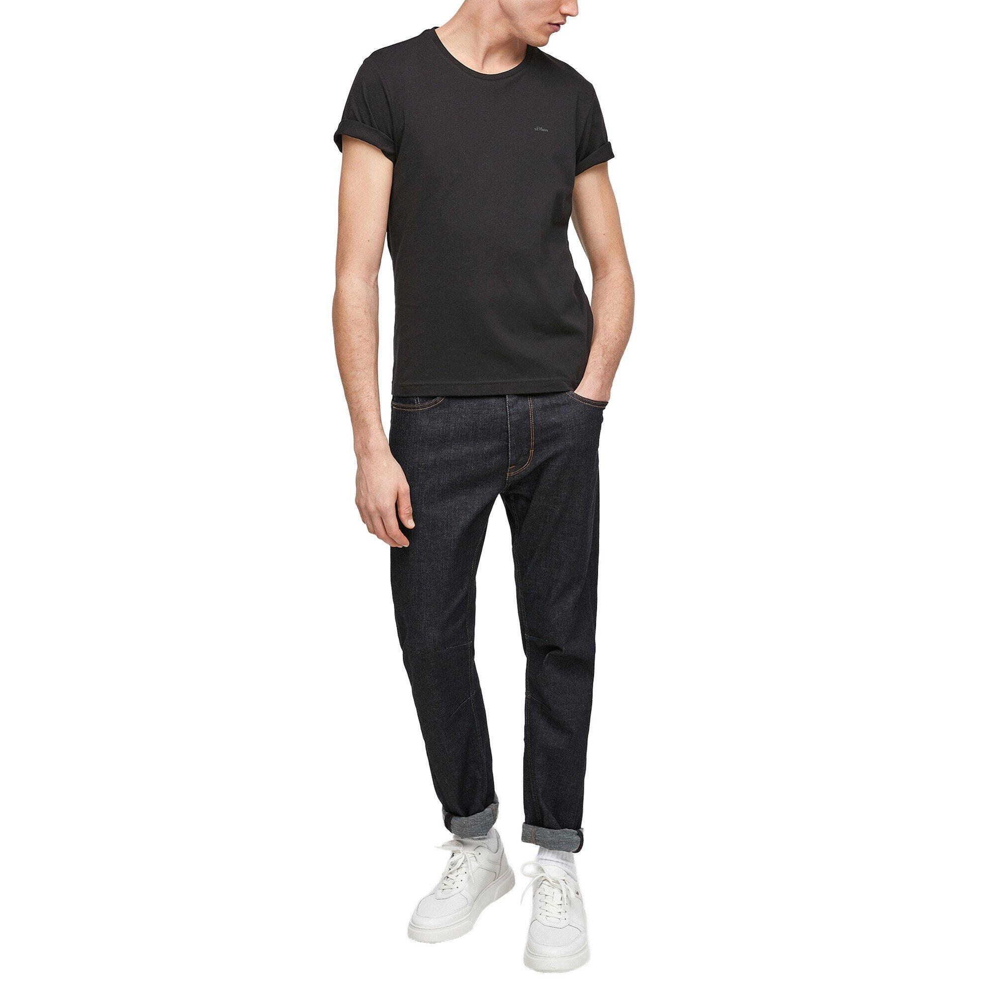 T-Shirt Herren 4er Pack Bequem sitzend-Basic T-Shirt 5/5