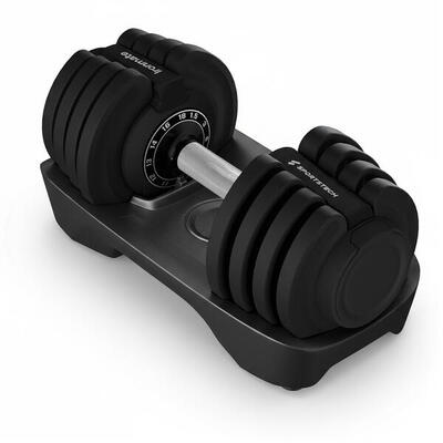 Sportstech ironmate halter 1,5–18 kg – verstelbaar & ruimtebesparend