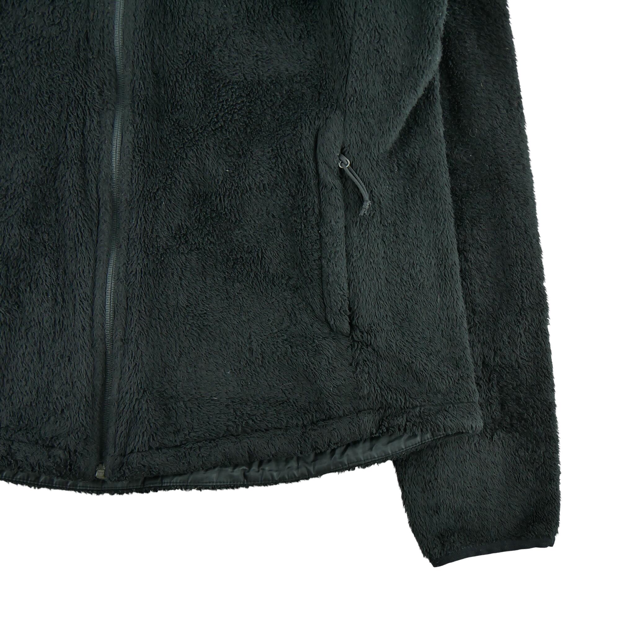 Seconda Mano - Giacca in pile nero TNF Osito da donna - Stato eccellente 5/6