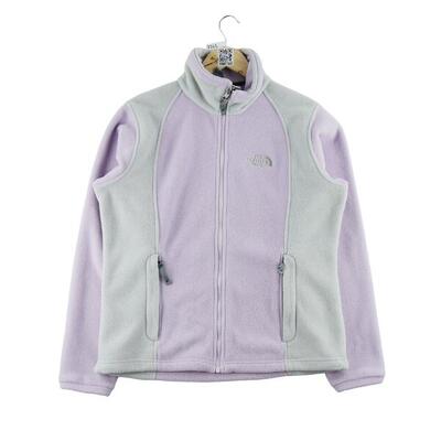 Tweedehands - dames tnf roze fleece jas - als nieuw