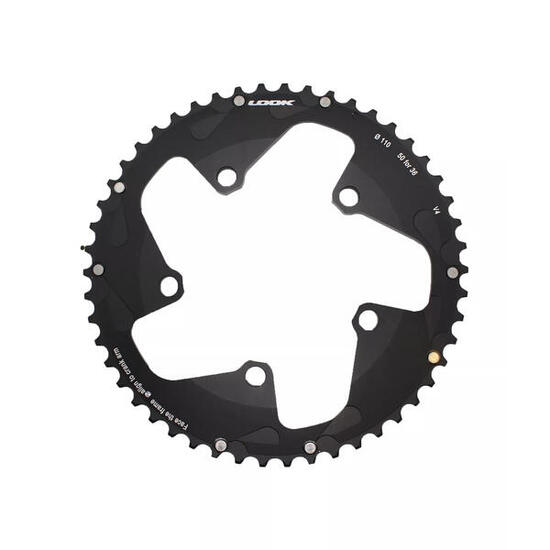 Schwungradplatte Fahrrad Achse 110 50/36 Look Zed 3