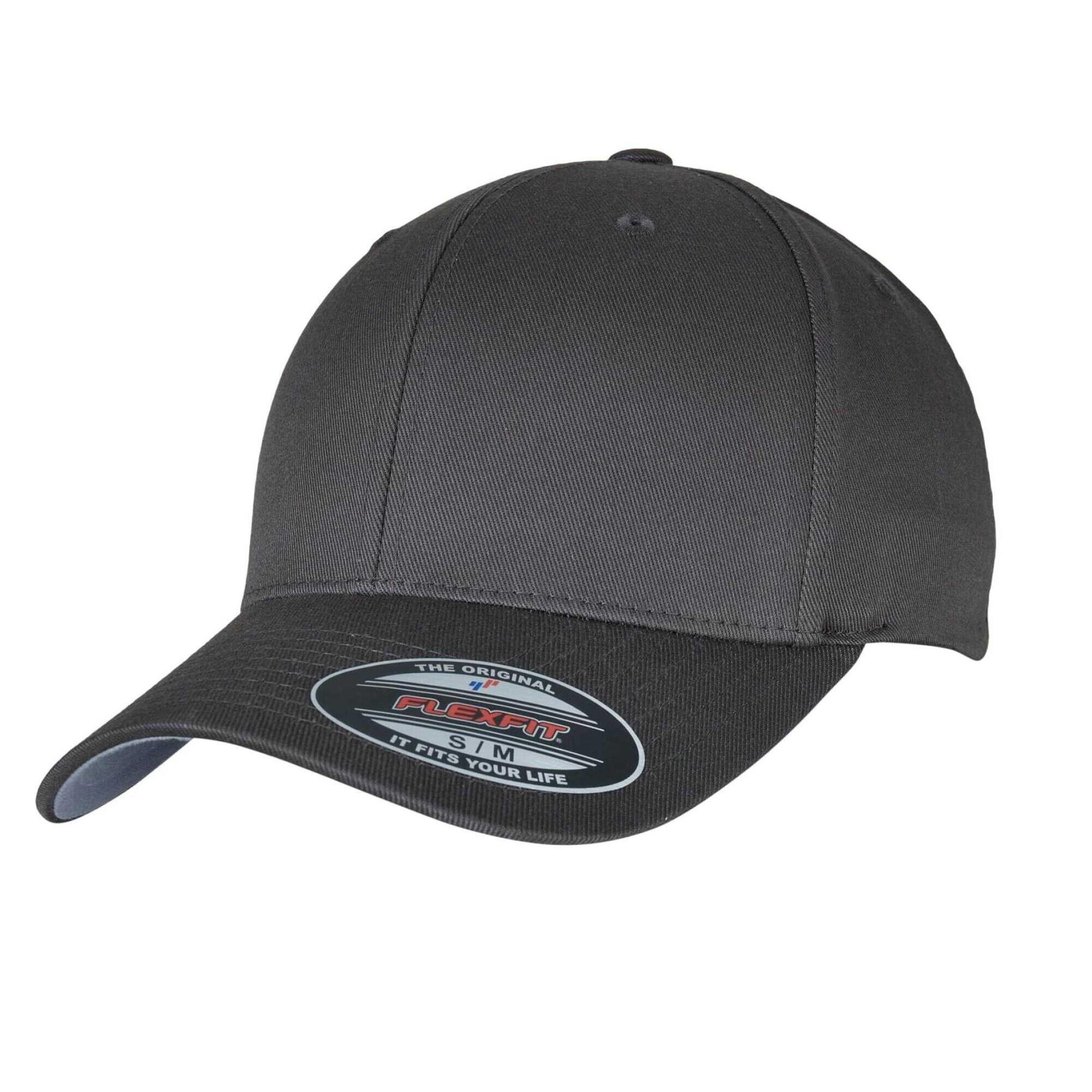 BaseballMütze für HerrenDamen Unisex, Wollig gekämmt Damen und Herren Dunkelgrau 4/4