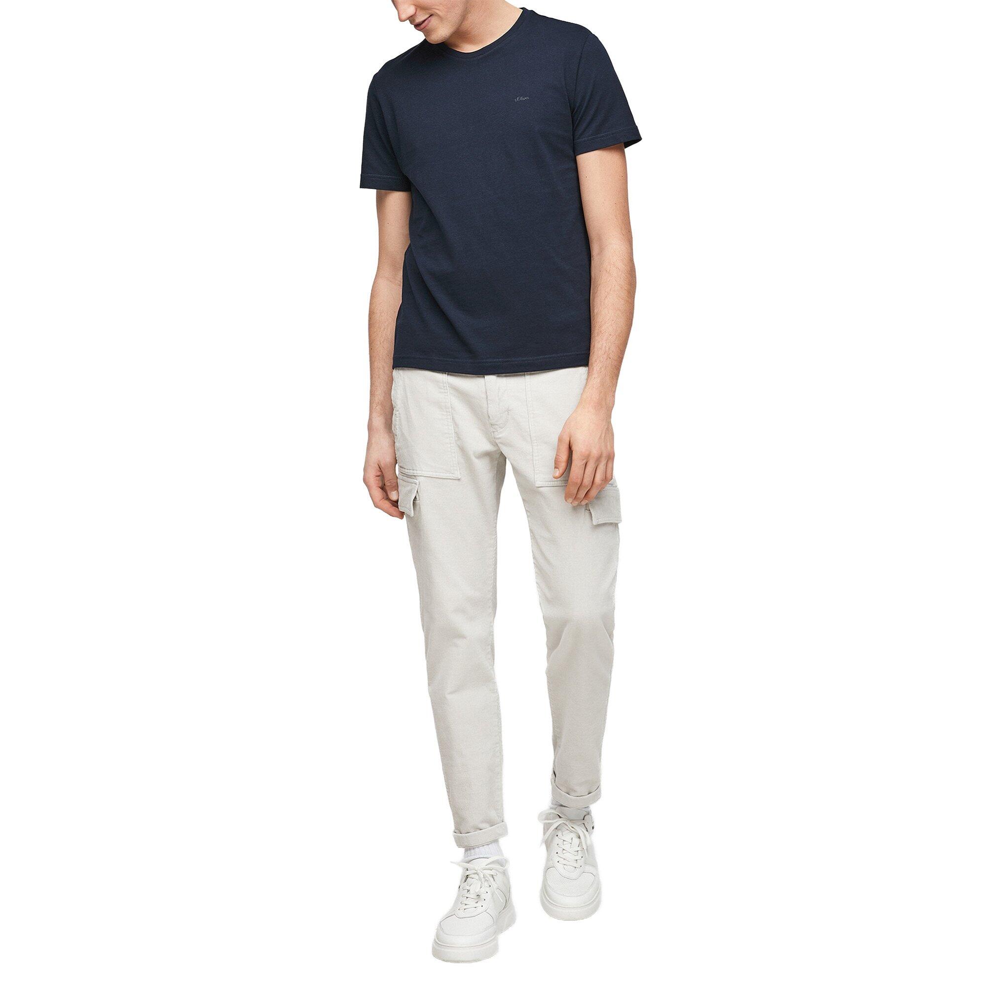 T-Shirt Herren 4er Pack Bequem sitzend-Basic T-Shirt 5/5