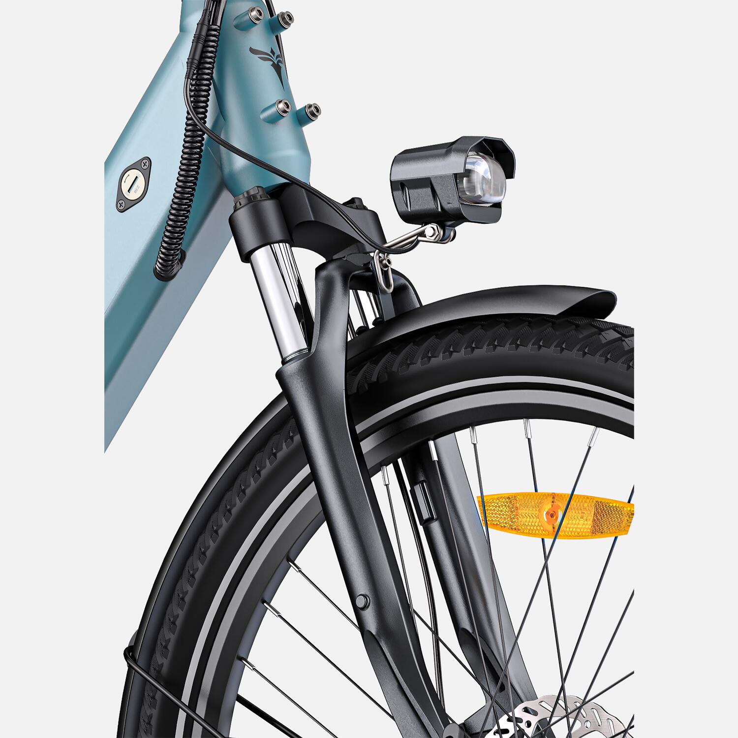 P275 SE: Bicicleta eléctrica de carretera de con 36V 13Ah batería, bicicleta e 5/6