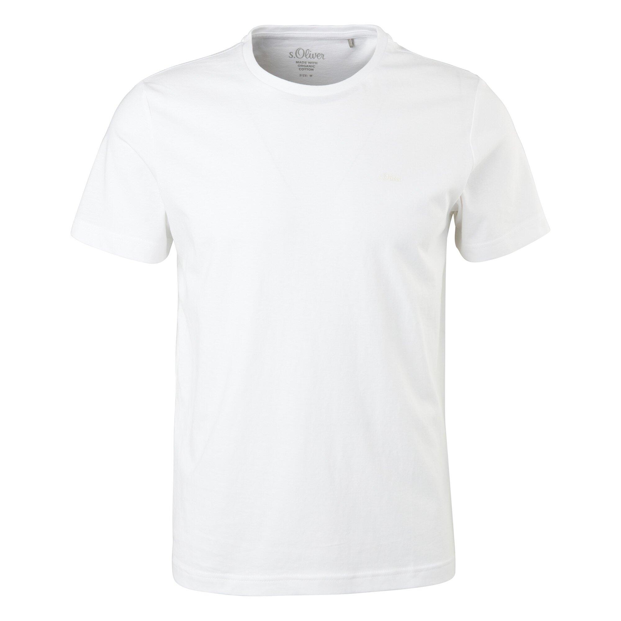 T-Shirt Herren 4er Pack Bequem sitzend-Basic T-Shirt 2/5