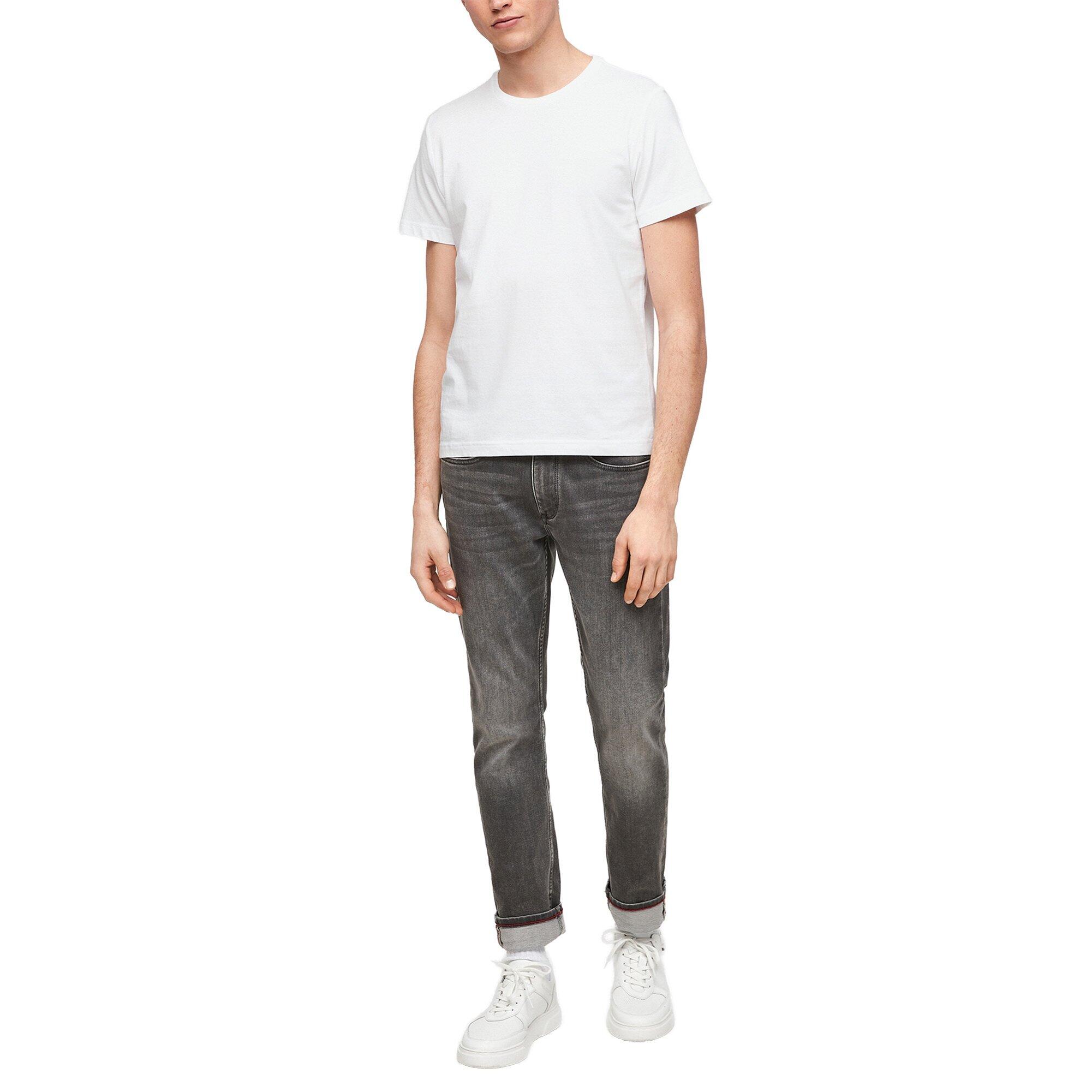 T-Shirt Herren 4er Pack Bequem sitzend-Basic T-Shirt 5/5