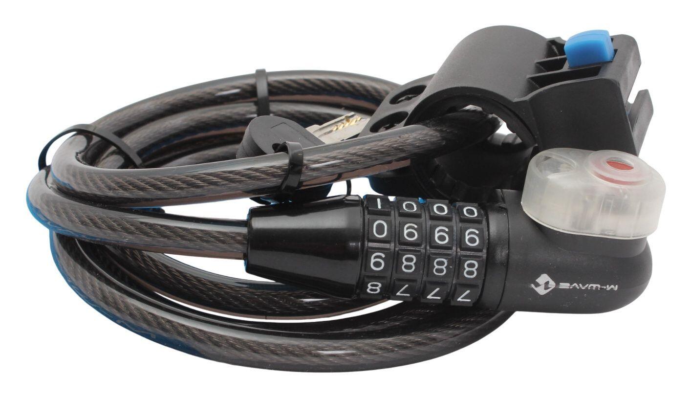 Cadeado de cabo espiral PRISM Light 3/7