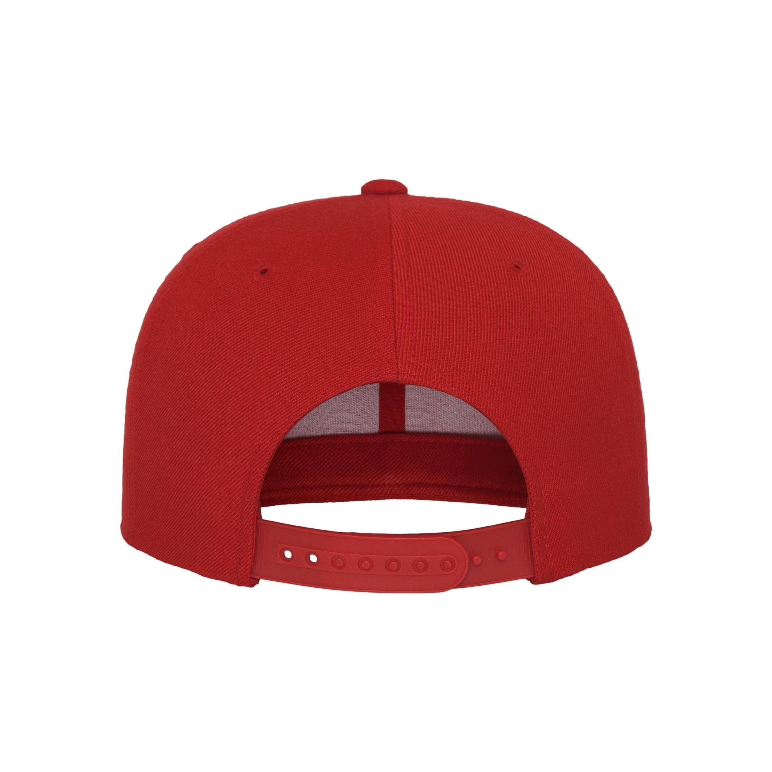 "Classic" Snapback Mütze für HerrenDamen Unisex Damen und Herren Rot 3/4