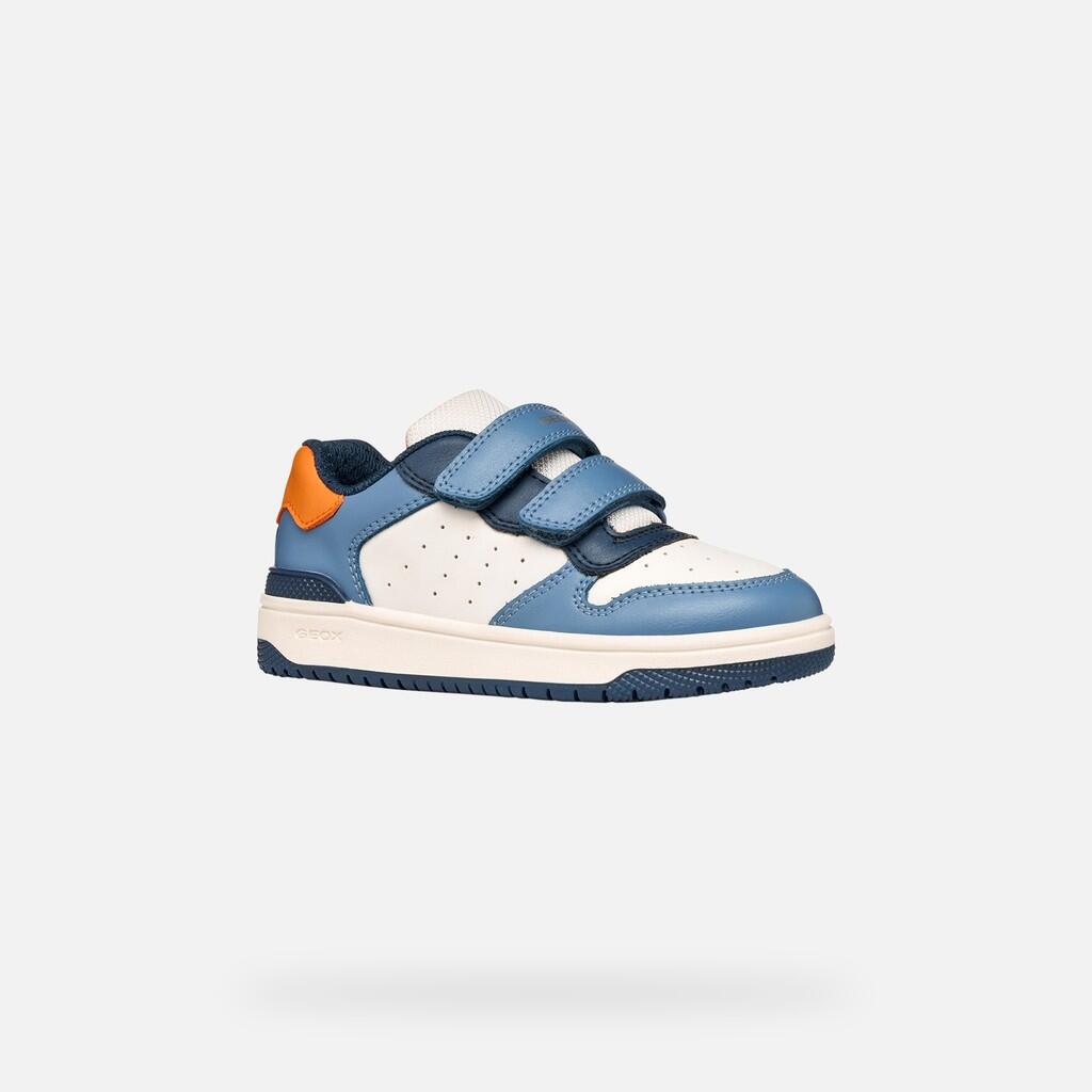 Baskets Garçon WASHIBA BOY Blanc/Bleu Aviateur Clair 4/7