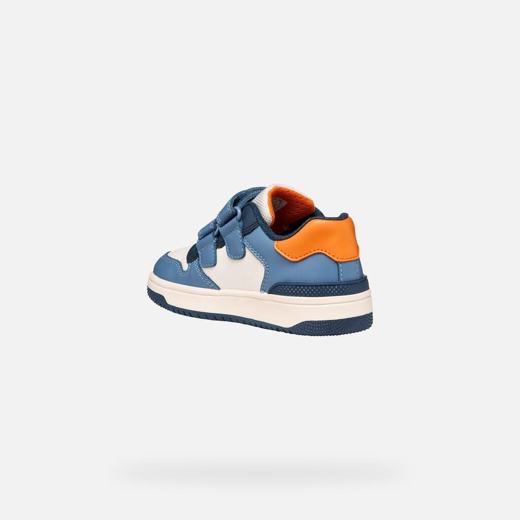Baskets Garçon WASHIBA BOY Blanc/Bleu Aviateur Clair 5/7