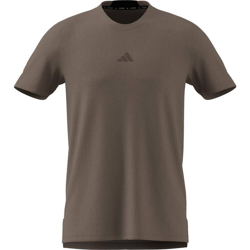 Adidas D4T TEE Men Training T-Shirts Brown -  1
