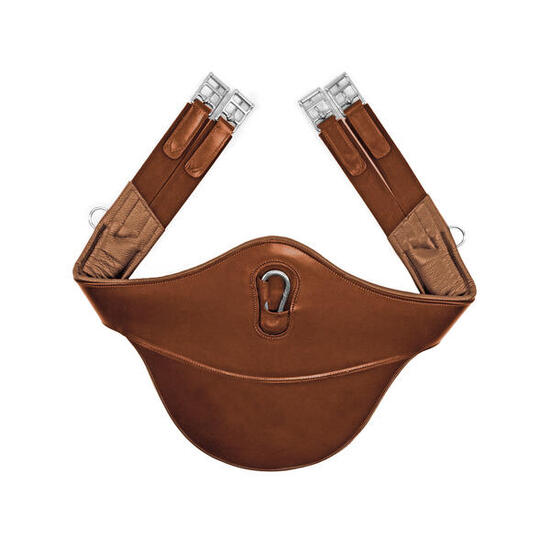 Sangle en cuir avec bavette