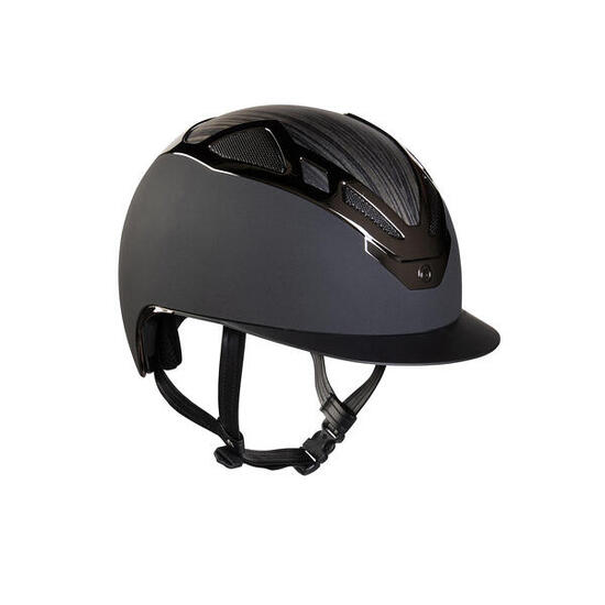 Casque apex bois anthracite mat