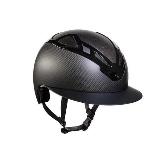 Casque apex carbon wood femme mat