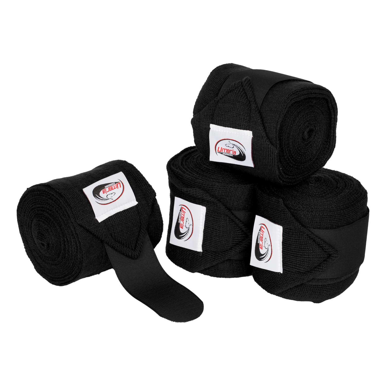 Umbria Equitazione - Bandes De Repos Équitation X4 - Bande De Repos - Noir - Taille Unique - Decathlon
