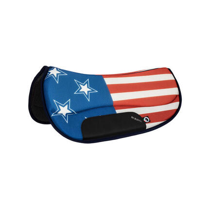 Tapis de selle de baril western en tissu sympatex et tecno