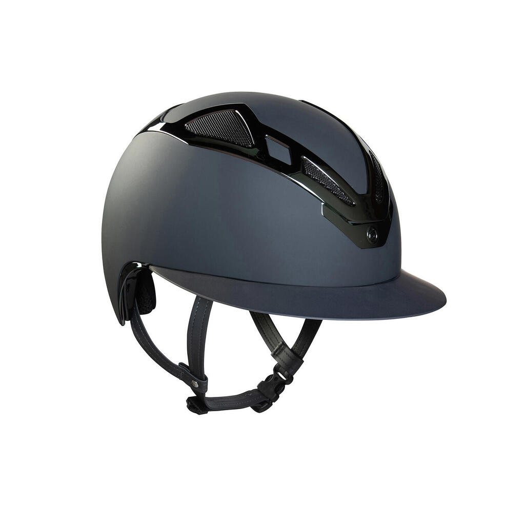Apex chrome helmet lady blue navy matt