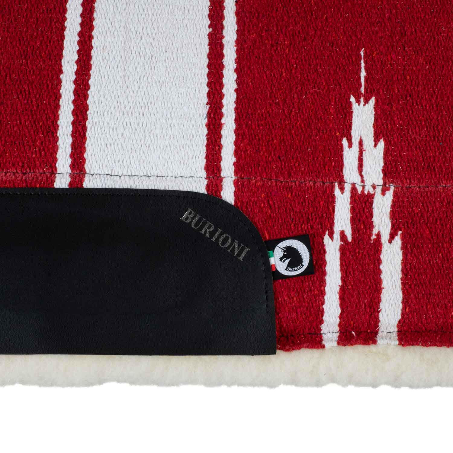 Tapis de selle western navajo avec inserts en néoprène 3/4