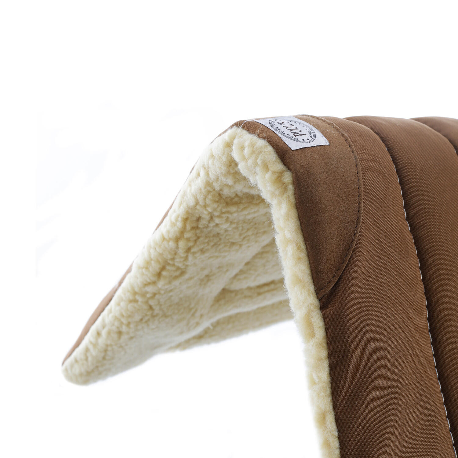 Western-satteldecke aus einfarbigem cordura 3/3