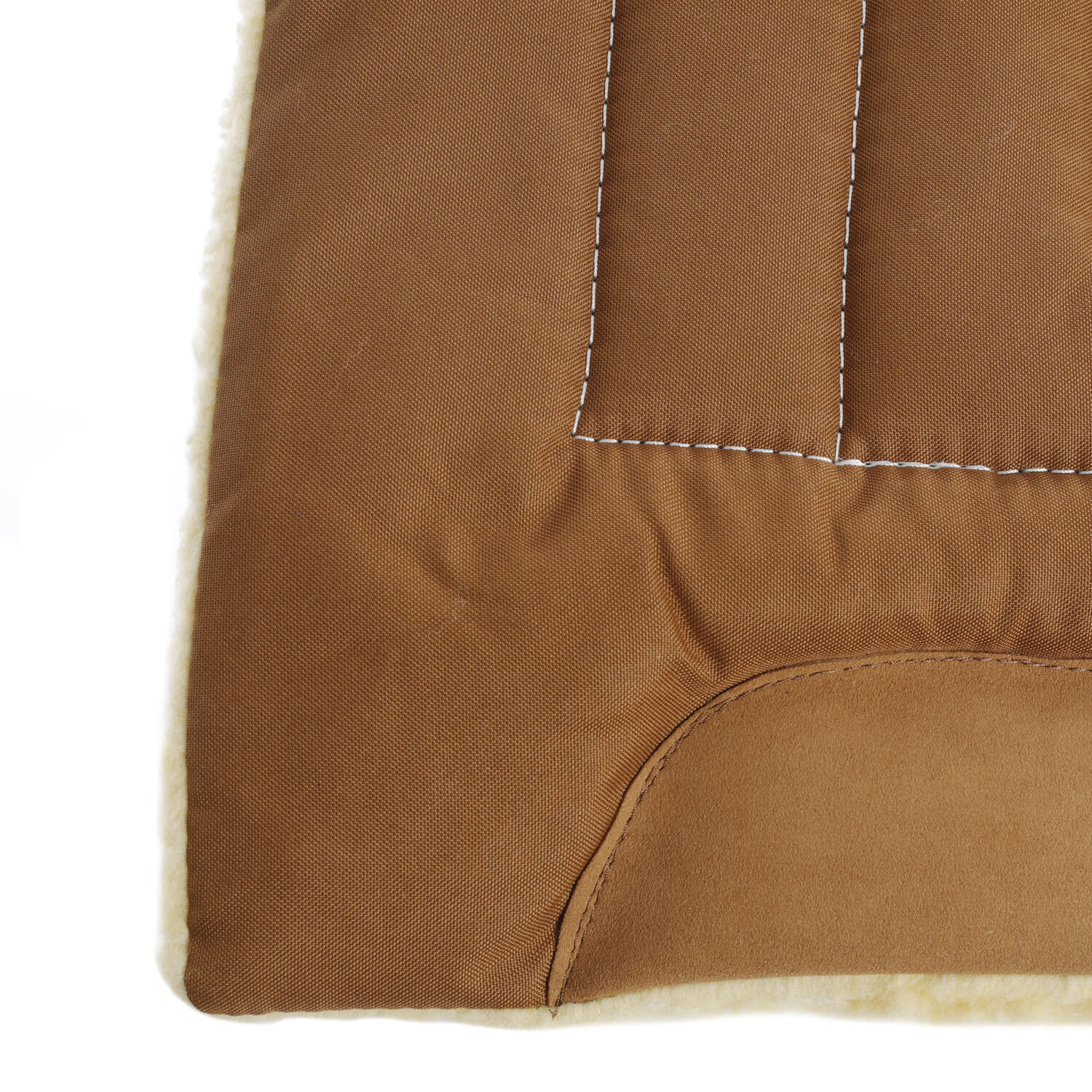 Western-satteldecke aus einfarbigem cordura 2/3