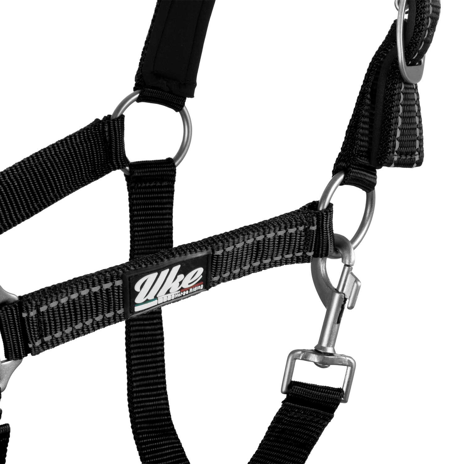 Nylon halster met leidkoord 4/5