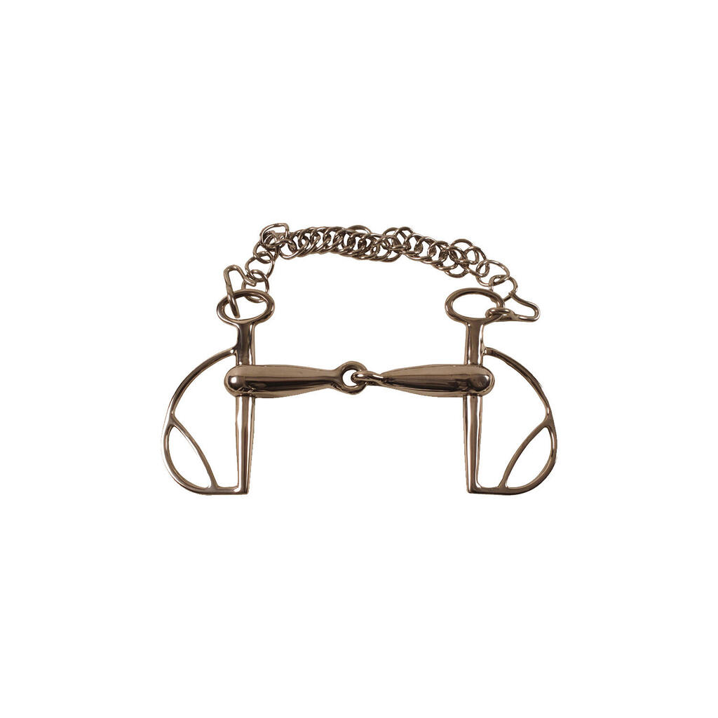 Spanish loose ring hollow snaffle