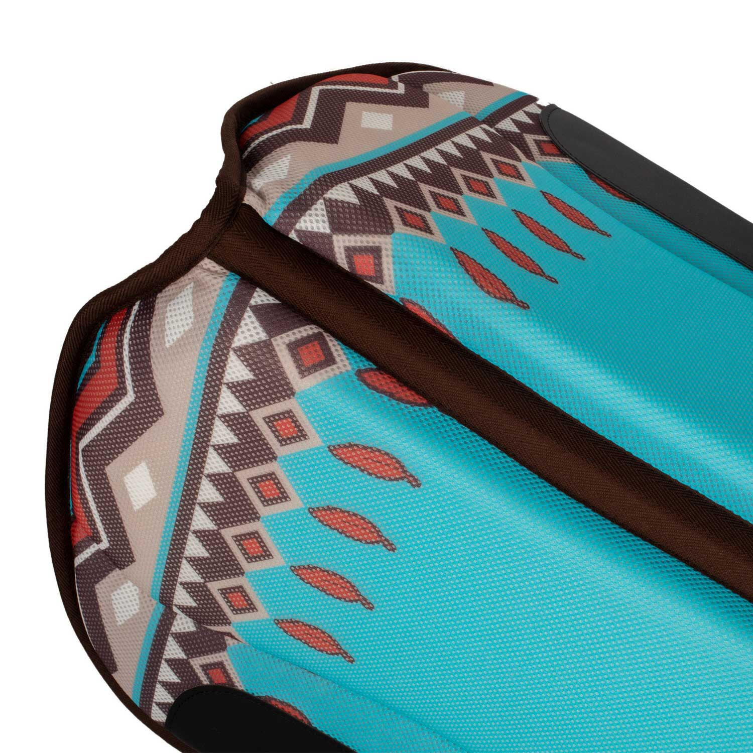 Tapis de selle de baril western en tissu sympatex et tecno 3/5