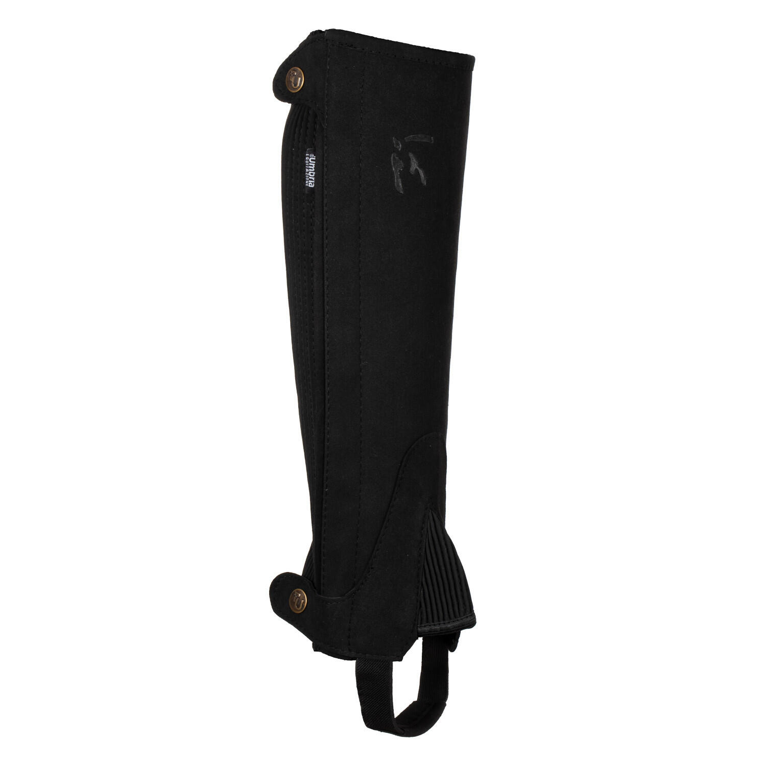 Umbria Equitazione - Mini Chaps En Tissu Technique Amara - Mini-chaps - Noir - 14ans/h 38cm - Decathlon