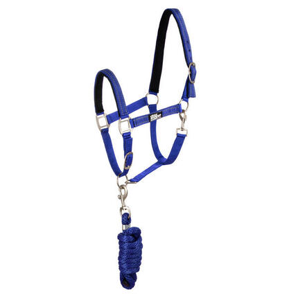 Licol en nylon avec longe