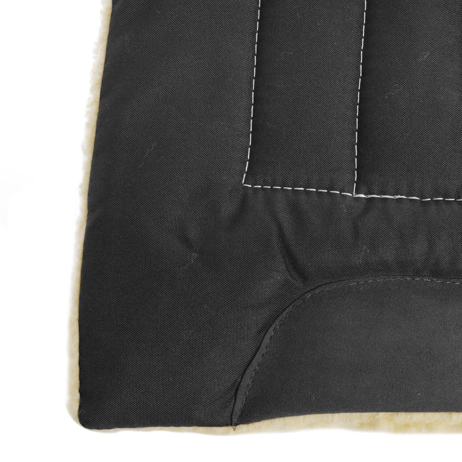 Western zadeldek in effen kleur cordura 2/3
