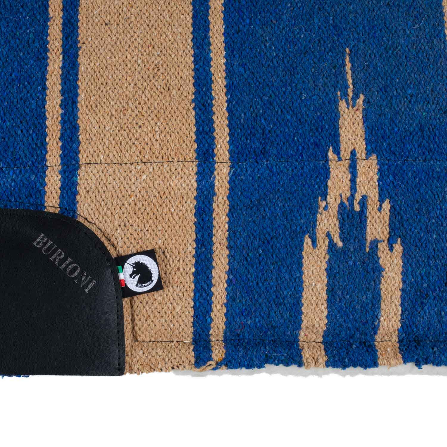 Tapis de selle western navajo avec inserts en néoprène 3/4