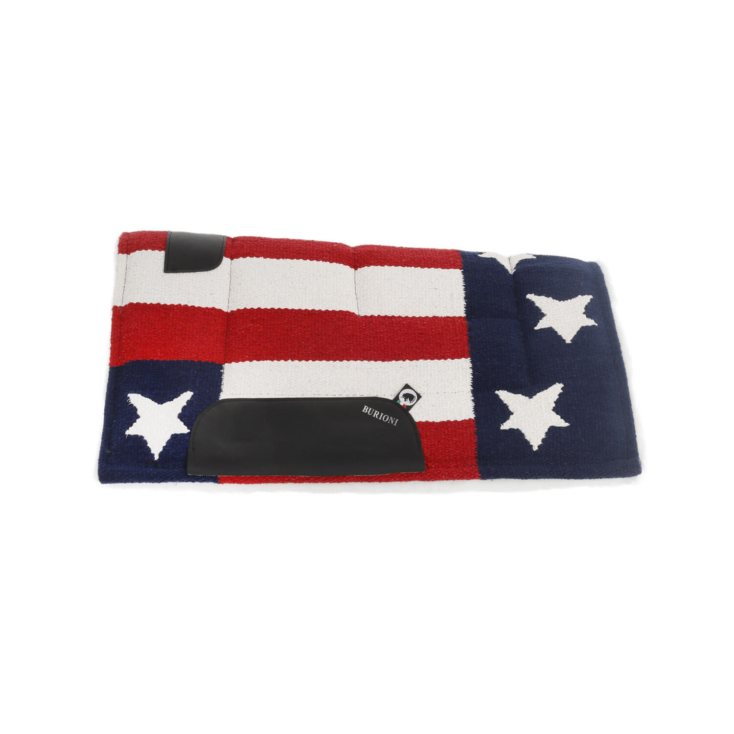 Western synthetisch zadeldek usa vlag model 2/4
