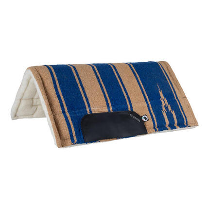 Tapis de selle western navajo avec inserts en néoprène