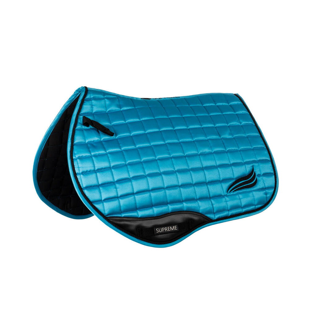 Satin jumping saddle pad