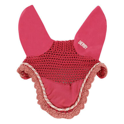Bonnet cheval en coton avec cordon
