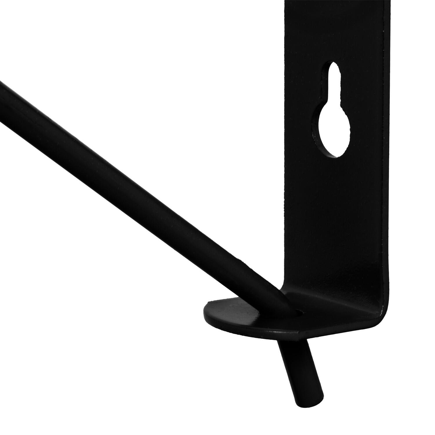 Porte-selle western rabattable mural 2/6