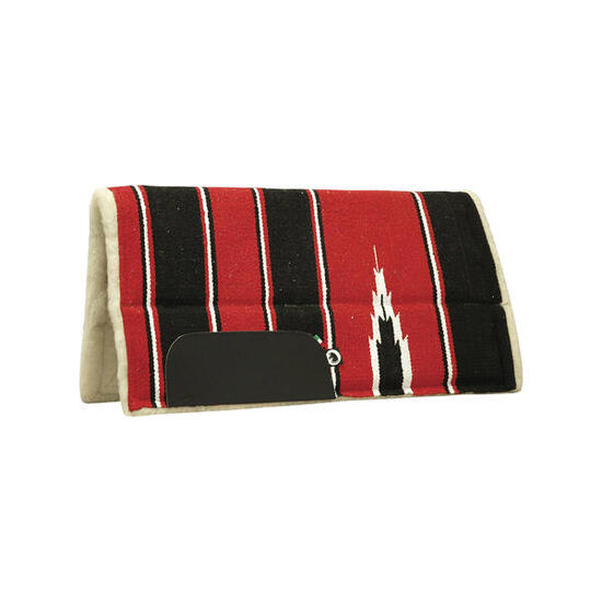 Tapis de selle western navajo avec inserts en néoprène