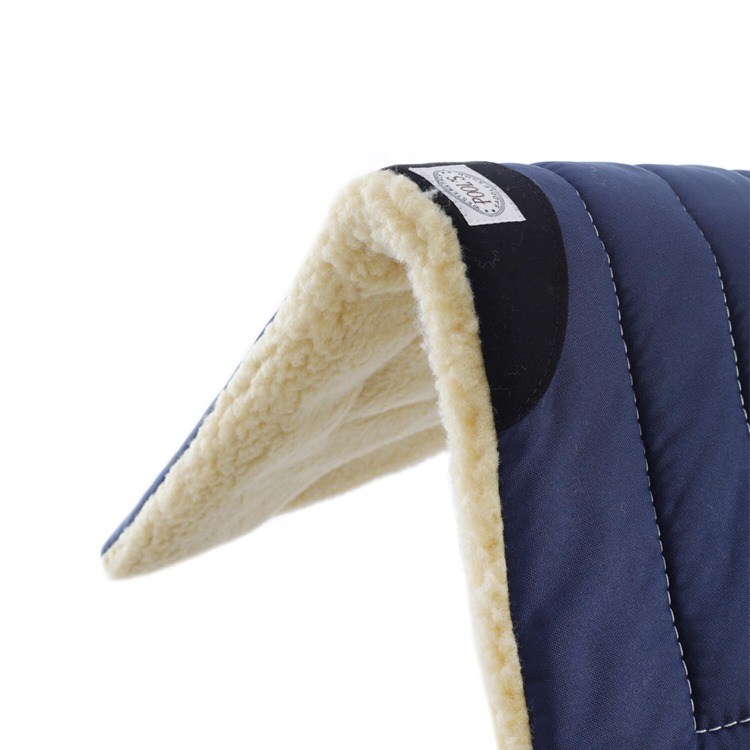 Tapis de selle western en cordura de couleur unie 3/3